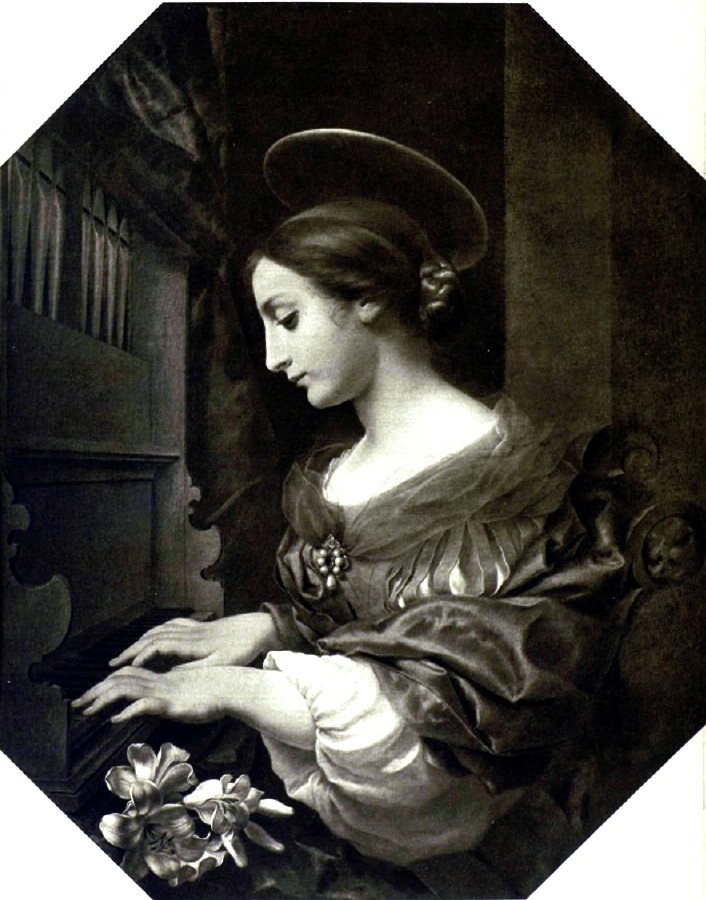 К. Дольчи (1616-1686). Св. Цецилия. С разрешения Ад. Браун и КО в Париже.