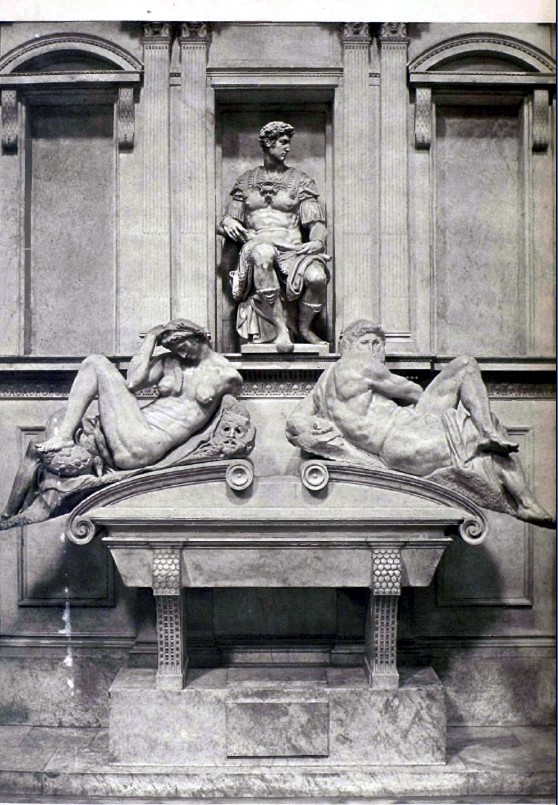 Микеланджело Буонаротти (1475—1564). Памятник Джулиано Медичи.