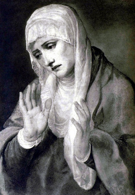 Тициан Вечеллио (1477—1576). La Dolorosa.