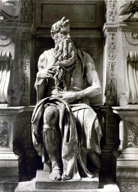 Микеланджело Буонаротти (1475—1564). Моисей. 
