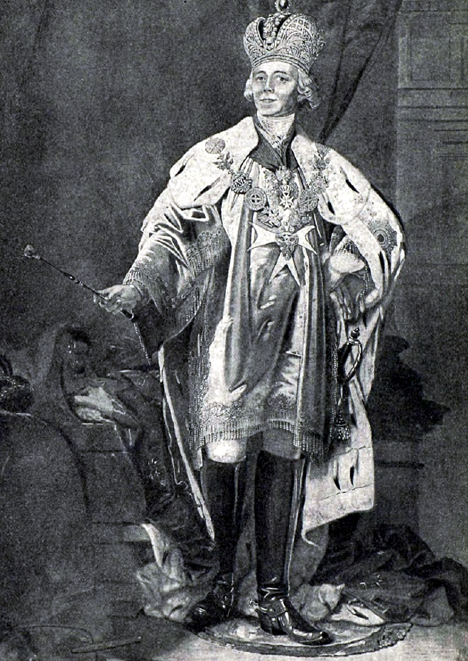 Император Павел I (1754-1801). (Оружейная палата в Москве).