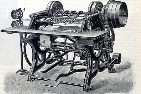 Рис. 4. Сшивальная машина.