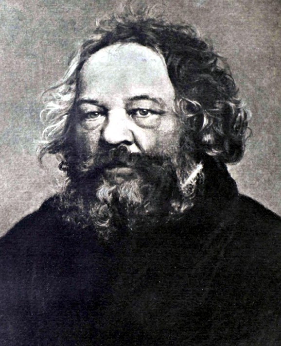 М. А. Бакунин (1814—1876). С  портрета масляными красками, с разрешения Н. Н. Ге.