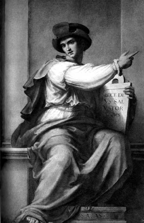 Бартоломео (1475-1517). Пророк Исаия.  (Флоренция, галерея Уффици).