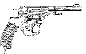 Рис. 13. Револьвер системы Наган.