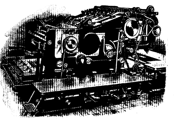 Рис. 27. Тифдручная ротационная машина «Палатиа» для печати листовой бумаги с воздушным самонакладом.