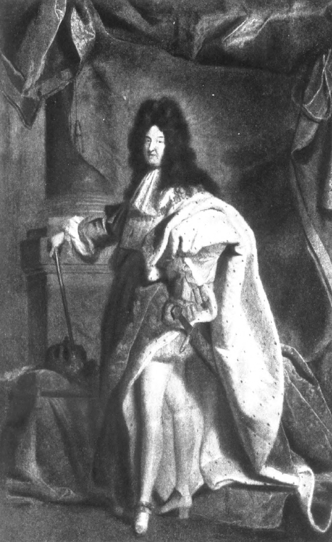 Гиасент Риго (1659—1743). Людовик XIV. (Версальская галерея).