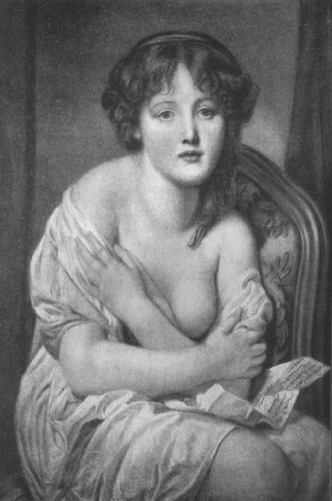 Французское искусство. Жан Батист Грез (1725—1805). Чтение письма. (Лондон, коллекция Ротшильда).