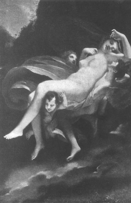 Пьер Прюдов (1758—1823). Похищение Психеи. (Париж. Лувр).