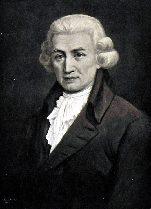 И. Гайдн (1732-1809). С портрета, писанного Л. Фогелем (1788-1879).