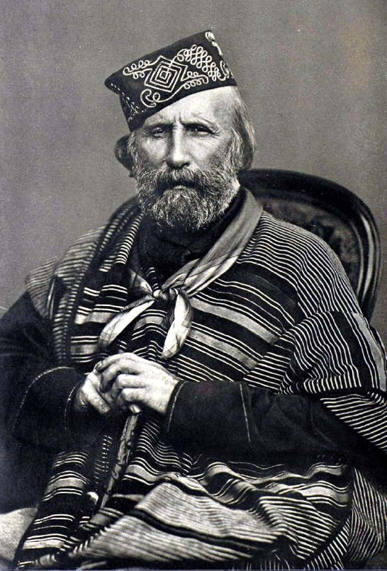 Д. Гарибальди (1807-1882). По фотографии.