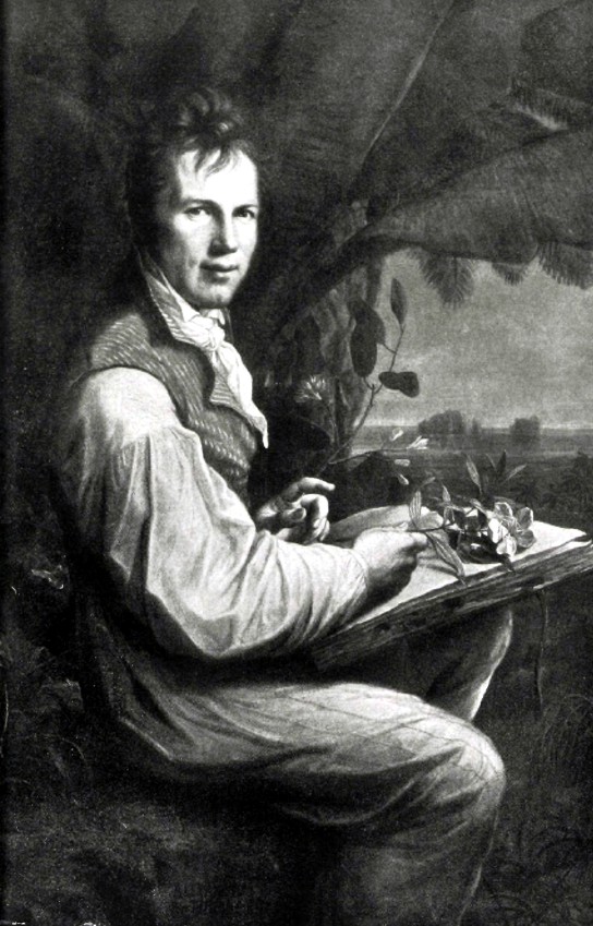 А. фон Гумбольдт (1769—1859). С портрета, писанного Вейчем. С разрешения Фотографического Общества в Берлине.