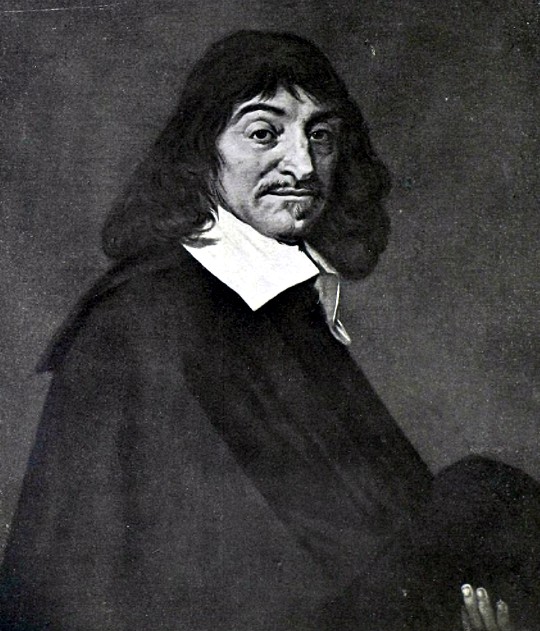 Декарт (1596-1650). С портрета, писанного Фр. Гальсом (1580-1666). С разрешения Ад. Браун и К0 в Париже.